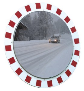 Verkehrsspiegel Anti Frost rund Blog