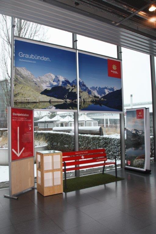 RESORTI Messebank für Schweiz Tourismus auf der CMT 2016