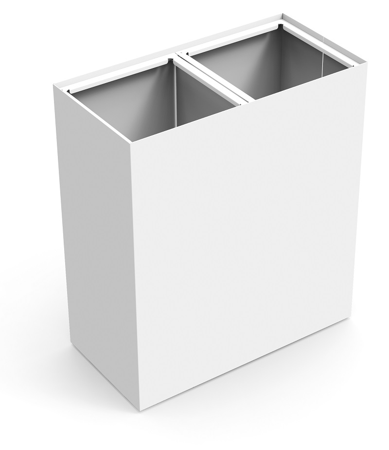 Mülltrennsystem Design 2 x 60 Liter