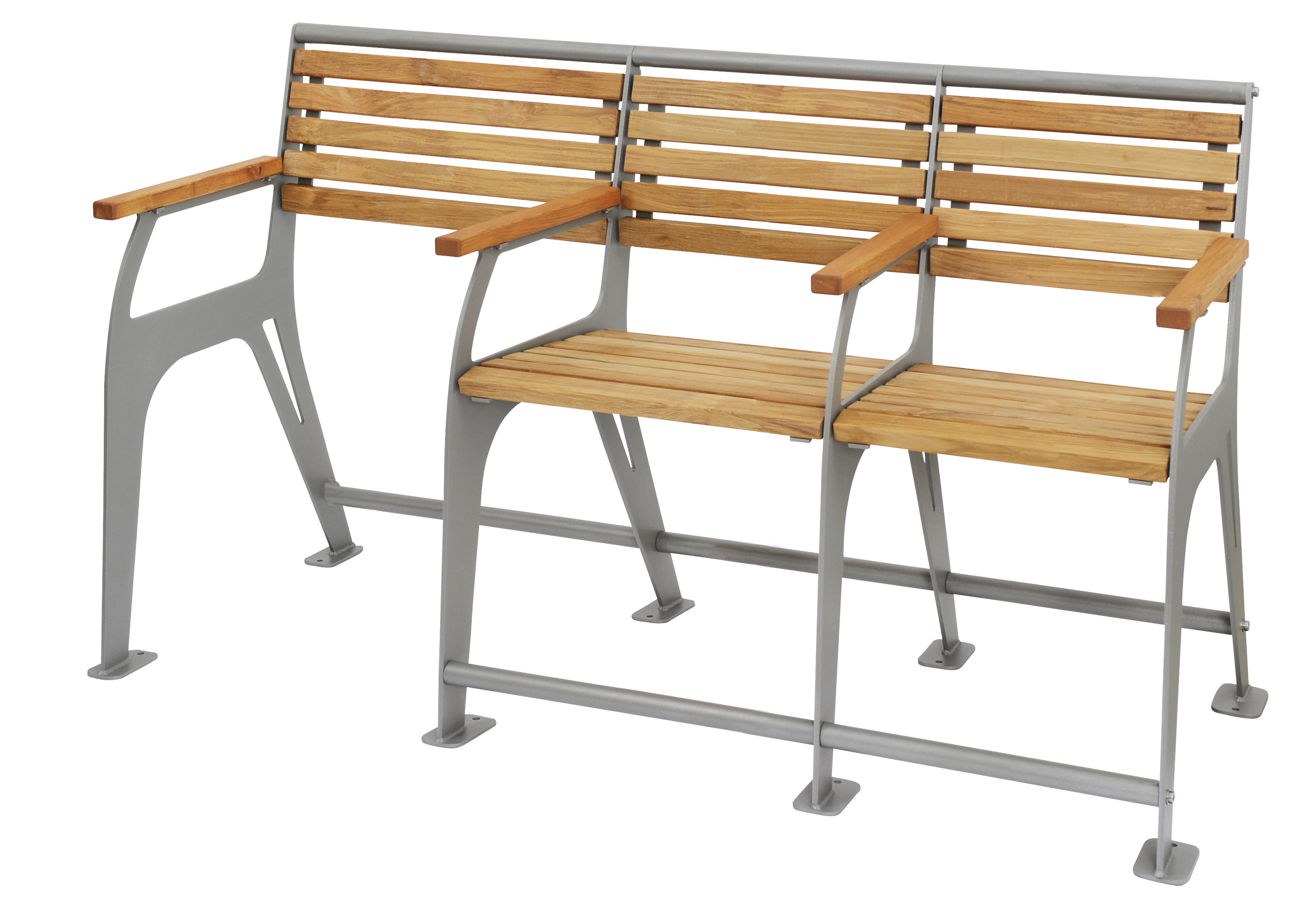 Seniorenbank Hera mit Rollator-Einschub