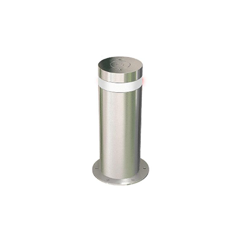 Poller System Poller ortsfest Ø 220 mm mit Sockel und Reflektorstreifen