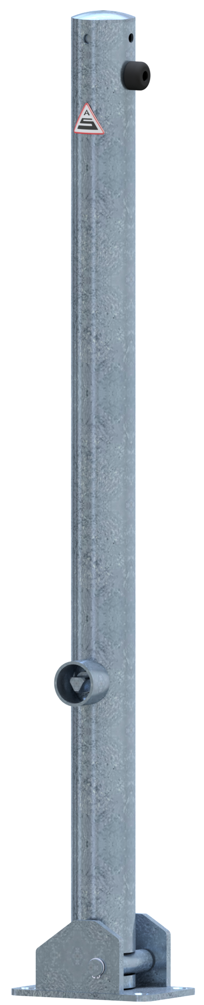 Absperrpfosten ProLine 2000 – 60 cm, feuerverzinkt, umleg- & abschließbar Absperrpfosten ProLine 2000 – 60 cm, feuerverzinkt, umleg- & abschließbar