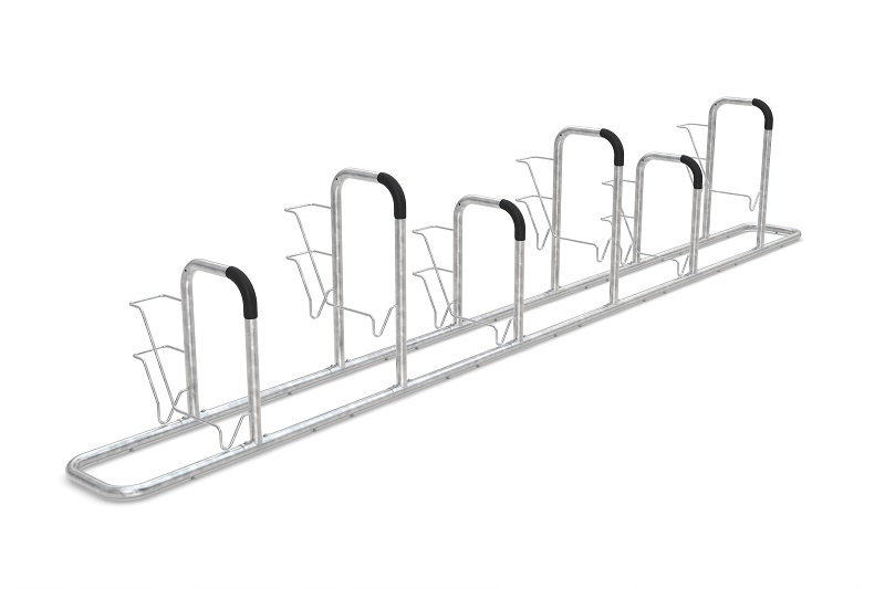 Die Abb. zeigt Fahrradparker 6000