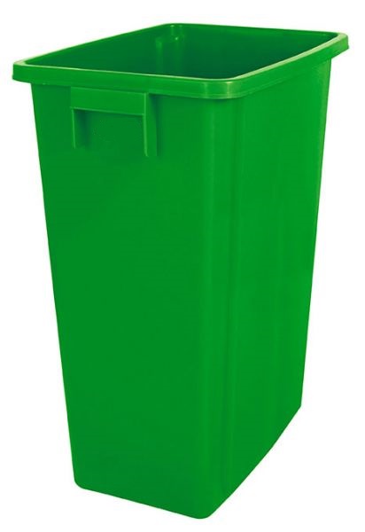 Die Abb. zeigt Recycling Abfallbehälter ohne Deckel