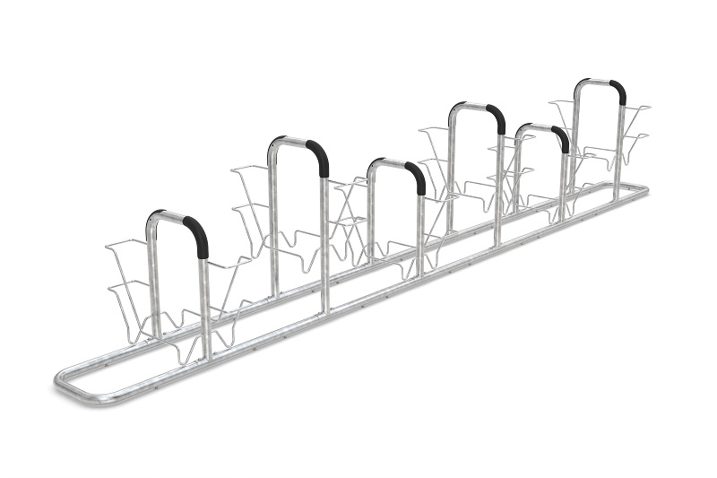 Die Abb. zeigt Fahrradparker 6000