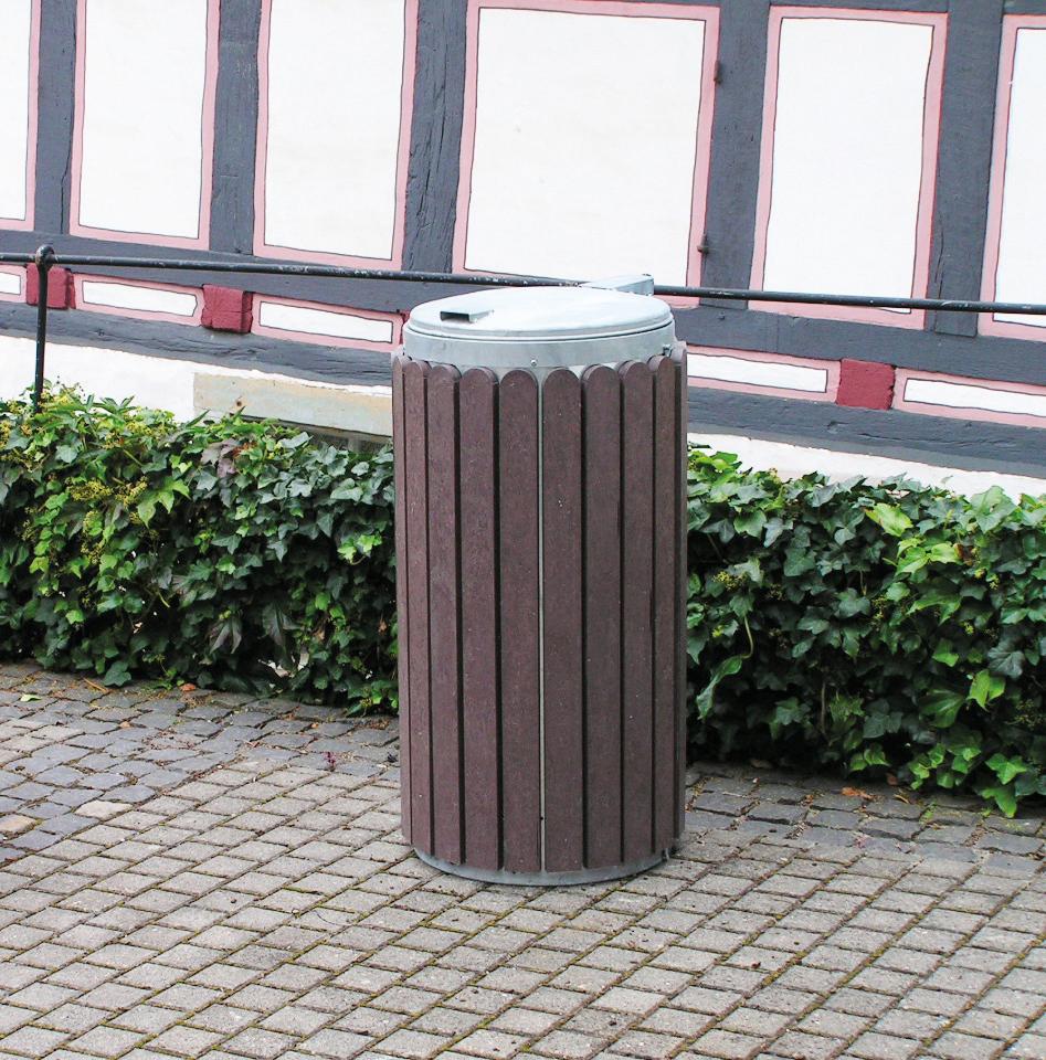 Abfallbehälter Parki mit Deckel