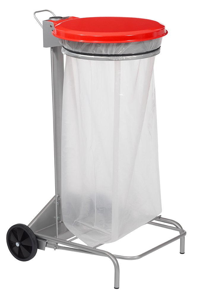 Müllbeutelhalter mit Fußpedal für 110 Liter