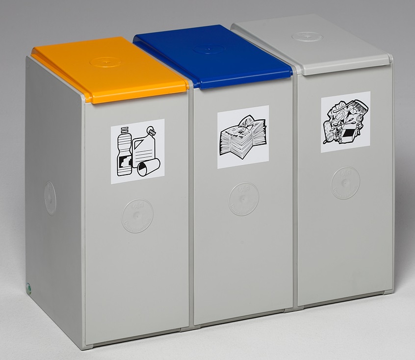 Wertstoff-Sammelsystem Karat 3-fach 40 Liter