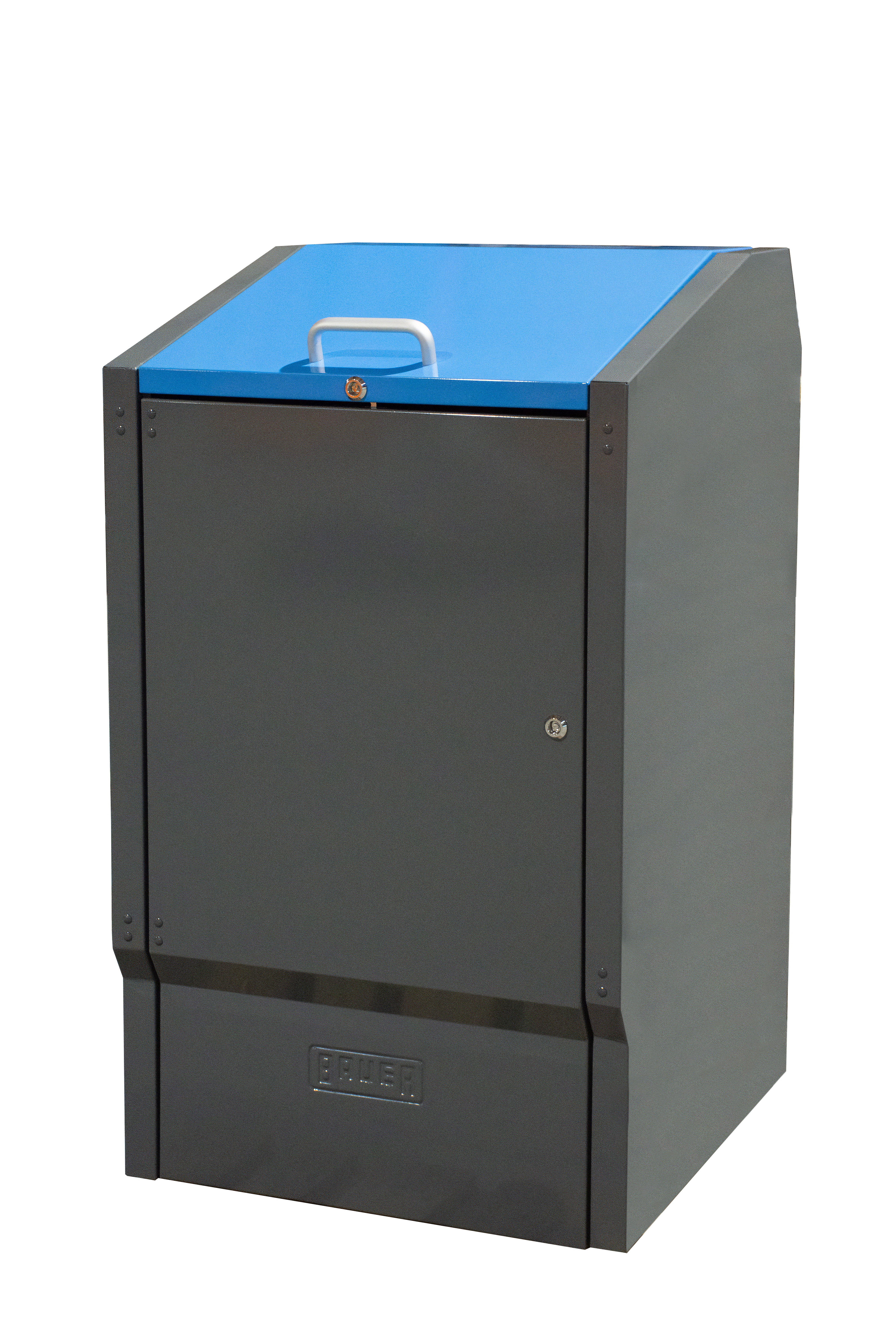 Die Abb. zeigt die Mülltonnenbox Secomat S-K.