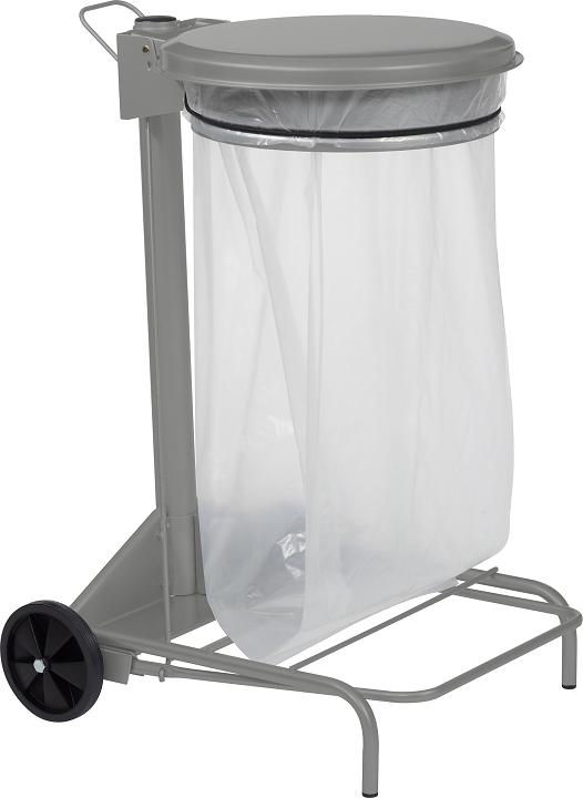 Müllbeutelhalter mit Fußpedal für 50 Liter
