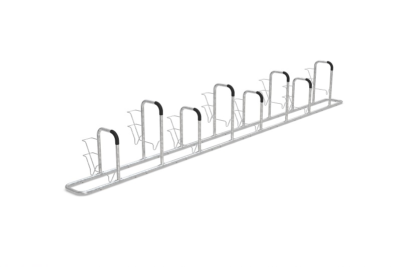 Die Abb. zeigt Fahrradparker 6000