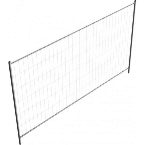 Die Abb. zeigt Bauzaun Standard