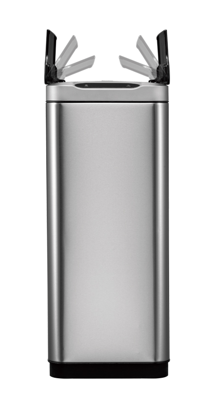 Sensormülleimer aus Edelstahl
