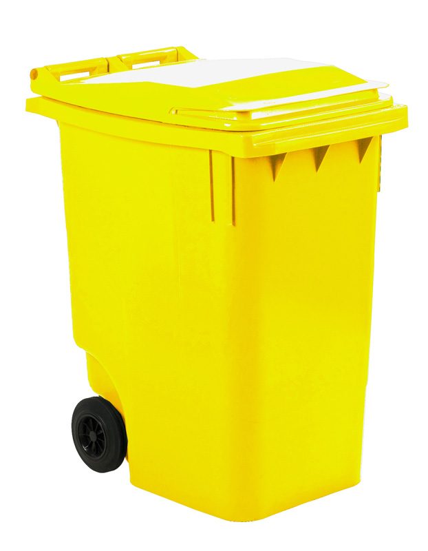 Die Abb. zeigt Mülltonne 360 Liter