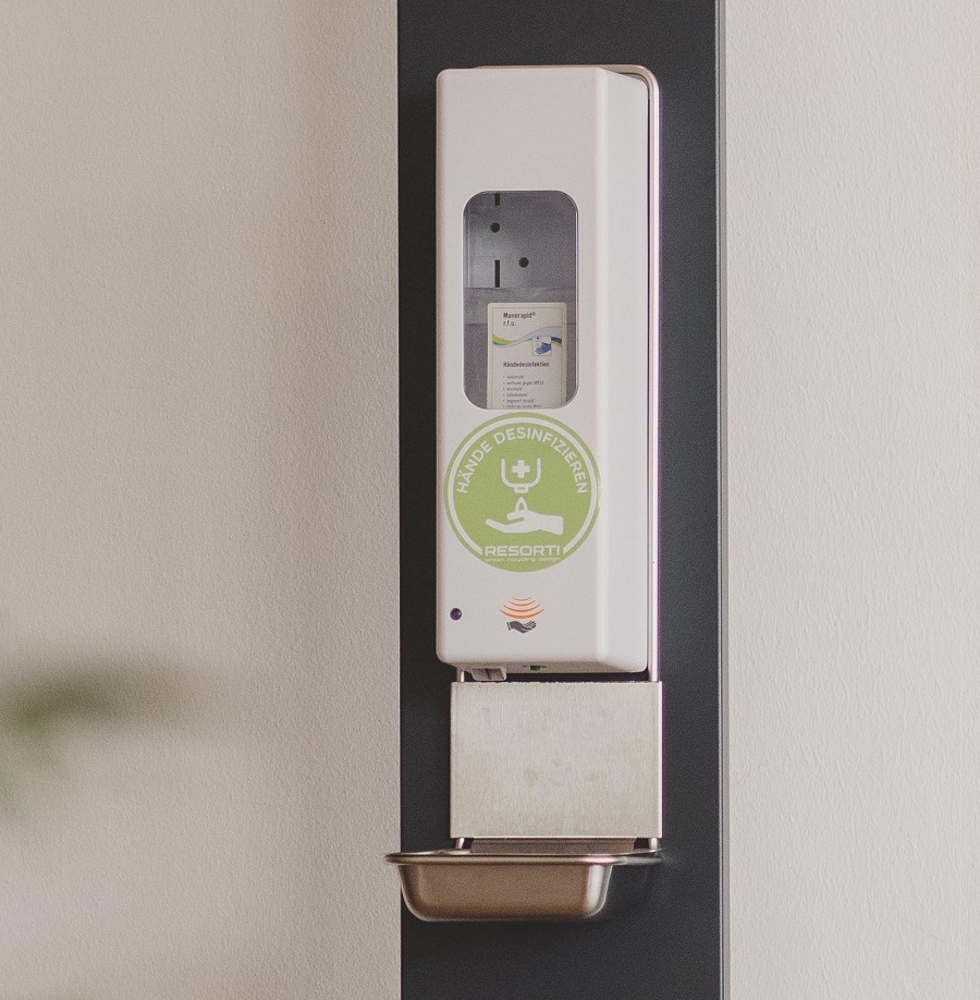 erschließt mit puredico Desinfektionsspender neues Marksegment erschließt mit puredico Desinfektionsspender neues Marksegment