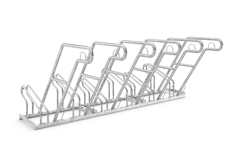Die Abb. zeigt Fahrradparker 2600 mit Anlehnbügeln