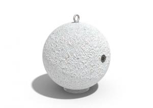 Vorschau: Betonpoller Ballo Ø 300 mm weiß