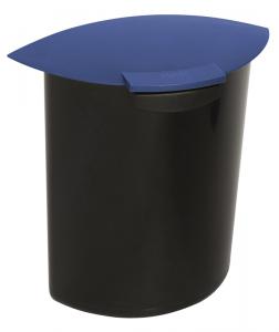 Vorschau: Kunststoffeinsatz für runden Papierkorb 18 Liter | blau