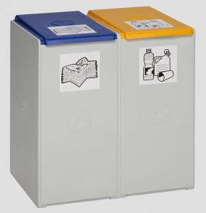 Vorschau: Mülltrennsystem Karat 2x 40 Liter